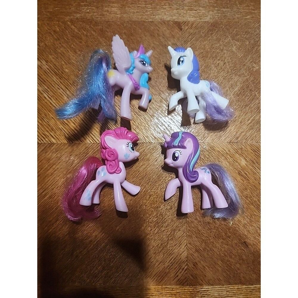My Little Pony Figures Lot of 4 Hasbro Toys G4 Friendship Is Magic